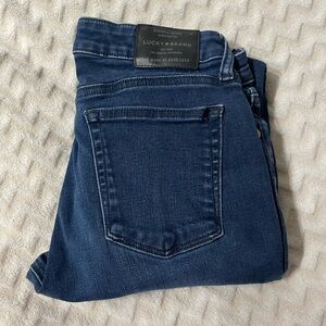 Lucky Brand Women's Deep Indigo Skinny Jeans